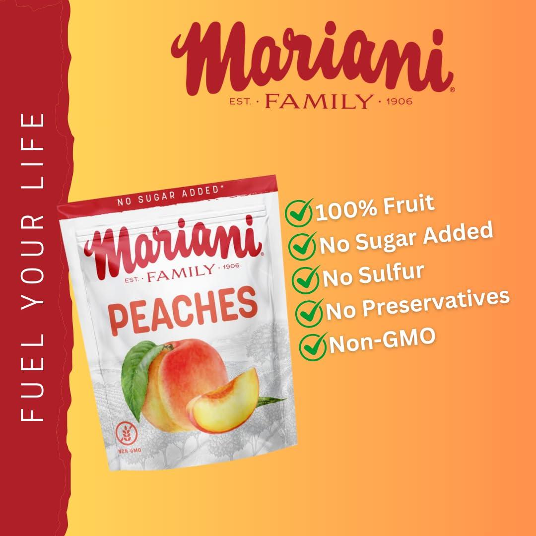 Mariani Premium Mariani No Sugar Added Peaches, 5oz