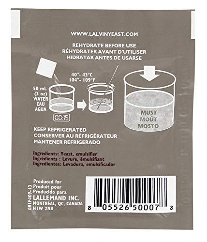 Home Brew Ohio Lalvin QA23 Wine Yeast- 10 Packets