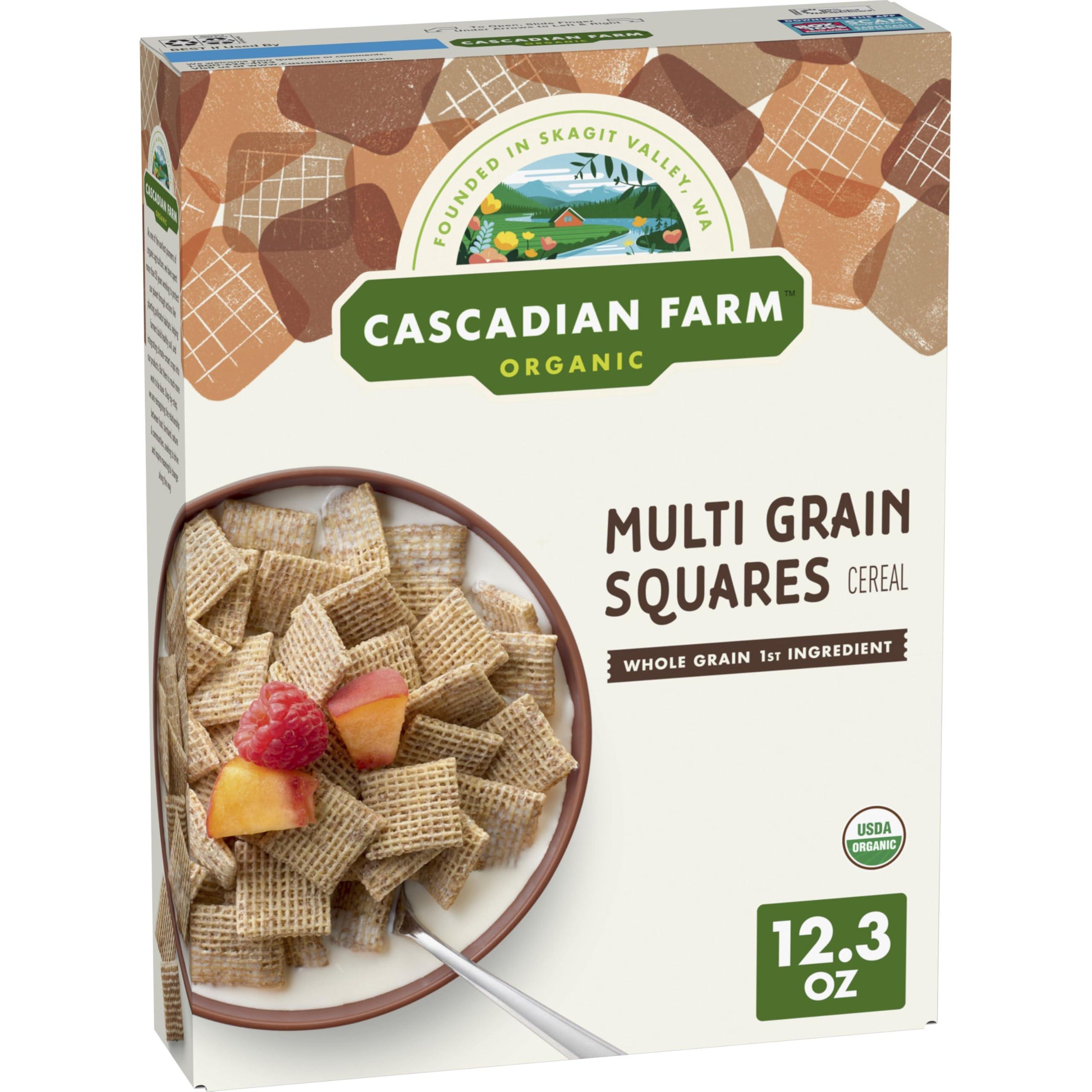 Cascadian Farm Cascadian Farm Organic Multi Grain Squares Cereal, 12.3 oz.