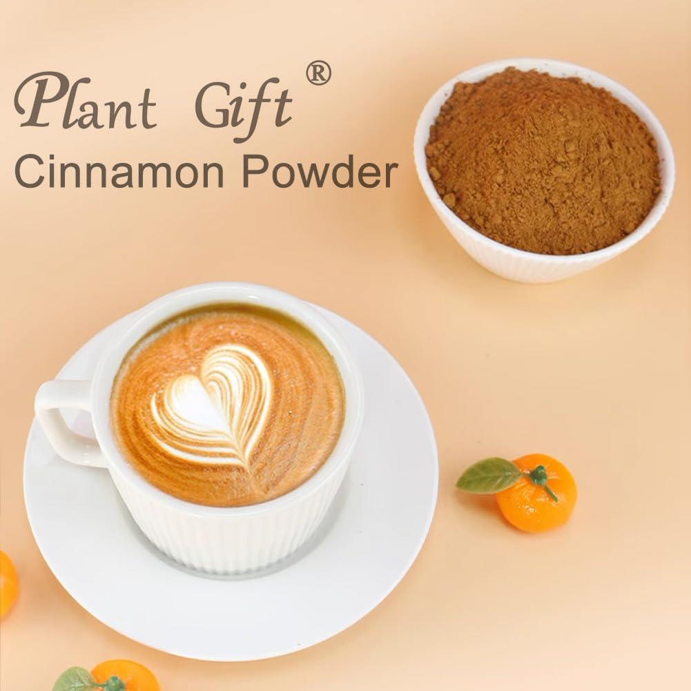 Plant Gift 100% Natural Pure Cinnamon powder 100g/3.52oz Delicate Flavor and Aroma, Great For Cooking, Smoothies, Lattes, Tea
