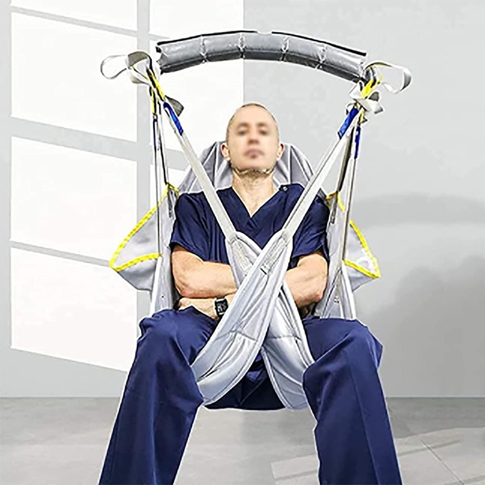 YXJPP Toileting Hoist Sling, Whole Body Patient Lift Sling, Bath Shower Paralyzed Disabled Elderly Universal Sling