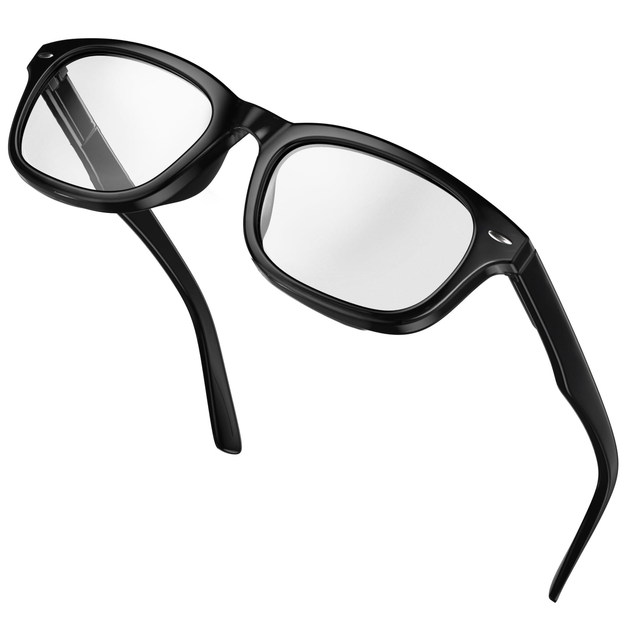 grinderPUNCH grinderPUNCH High Magnification Power Readers Slim Reading Glasses 4.00-6.00 Black/4.50