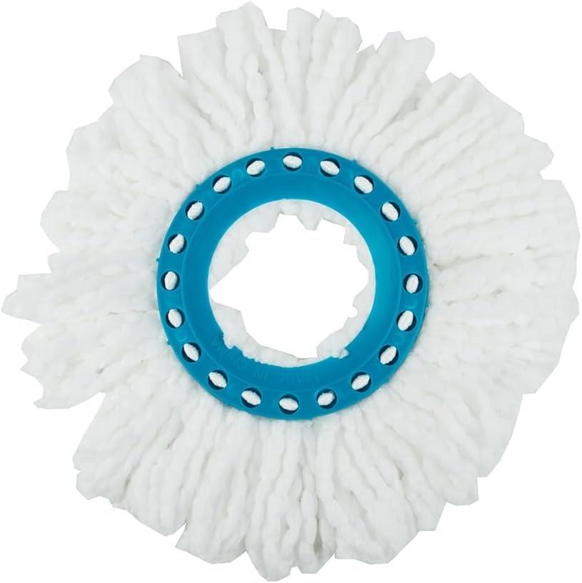 Ameurey Replacement Head Rotating Mop Cloth Set for Leifheit Clean Disc Mop - Pack of 4