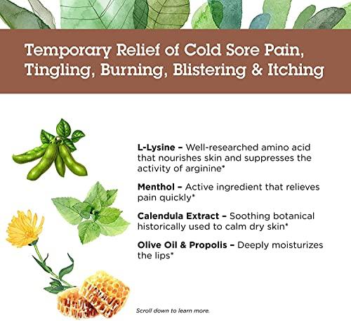 Quantum Research Lip Clear Lysine+ Cold Sore Treatment 0.25 oz