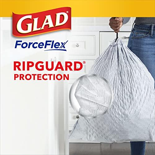 Glad Glad ForceFlex Tall Kitchen Trash Bags, 13 Gal, Gain Lavender, 110 Ct, Pack May Vary
