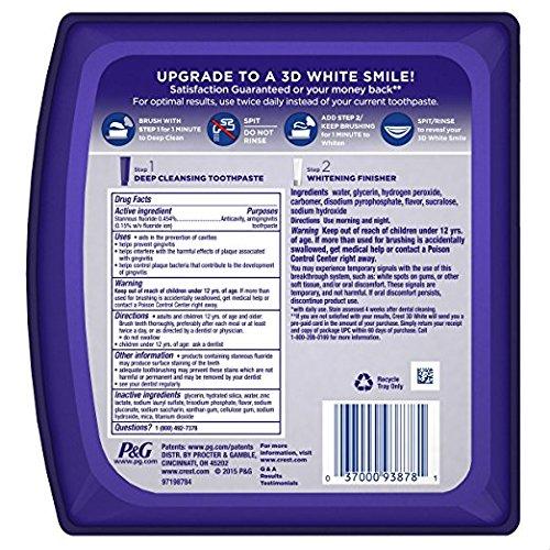 Procter & Gamble Health Care Crest 3D White Brilliance Daily Cleansing Toothpaste and Whitening Gel System
