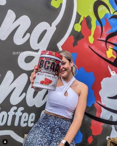 Musclesport MuscleSport BCAA Revolution Amino Acid Powder Supplement for Men & Women - Intra Workout Training Complex - Recovery Supplement (Juicy Melons, 30 Servings)