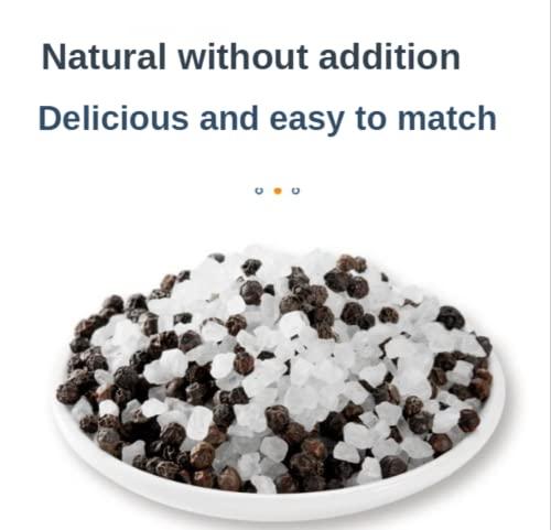 Zercumm Zercumm Sea Salt And Black Pepper 160g (5.6oz) Mixed Seasoning and Grinder Cooking Seasoning