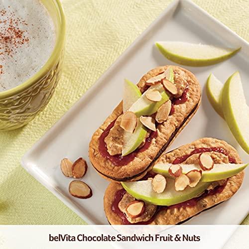 Belvita belVita Breakfast Sandwich Dark Chocolate Creme Breakfast Biscuits, 8 Packs (2 Sandwiches Per Pack)