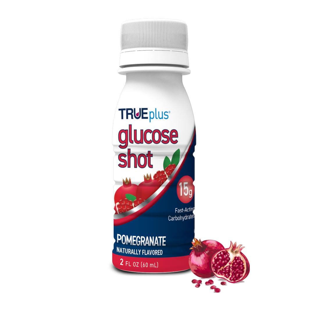 TRUEplus TRUEplus Glucose Shots 12 Bottles - Pomegranate