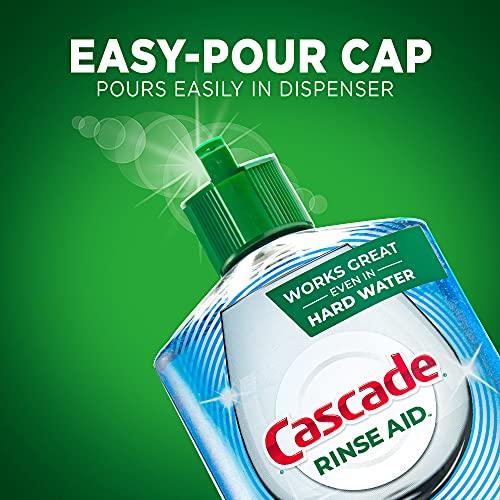 Cascade Cascade Platinum Dishwasher Rinse Aid, 8.45 fl oz (Packaging May Vary)