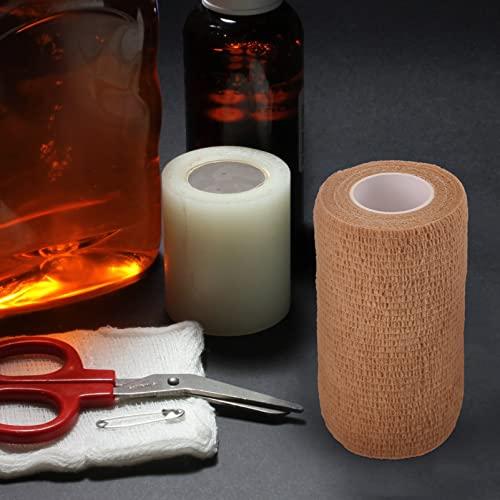 Healifty 1 Roll Self Adhesive Elastic Handle Grip Wrap Leg Japanese Wrap Finger Tape Goon Tape Knee Sports Belt Fitness Spandex Portable