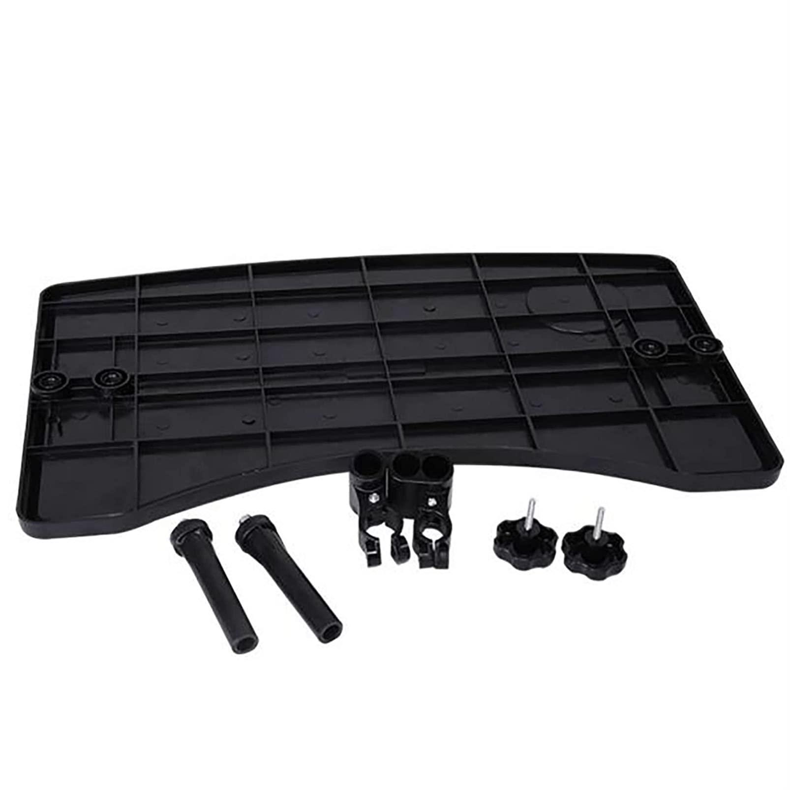 WWTSMYXGS Wheelchair Lap Tray Table, Detachable Wheelchair Tray with Cup Holder, Sturdy Portable Wheelchair Dining Table Board for Couch Bed Wheelchair Eating Reading