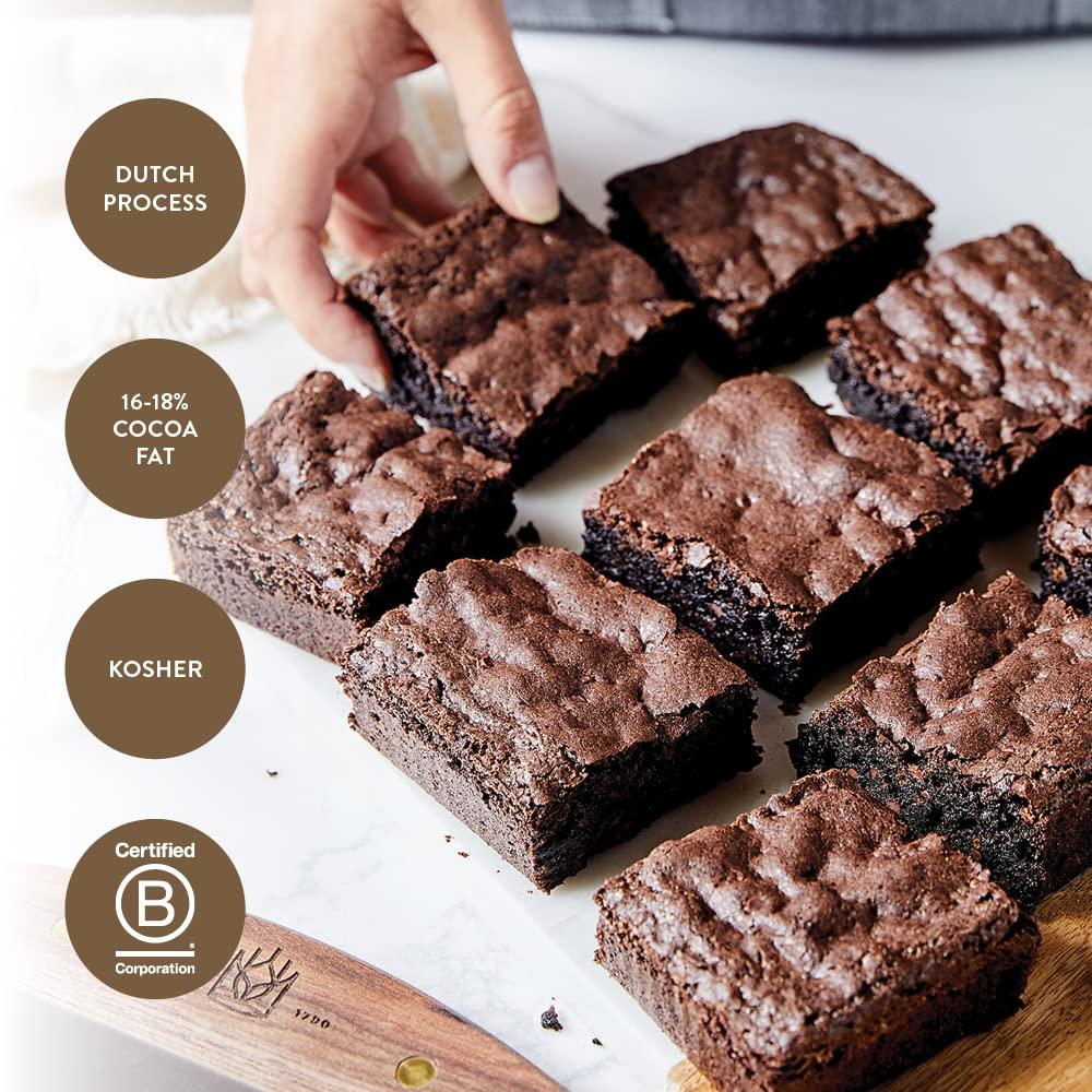 King Arthur King Arthur Double Dark Cocoa Powder Blend, Perfect for Baking, 14oz