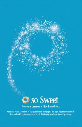 Cheerios Frosted Cheerios, Heart Healthy Cereal, Large Size, 13.5 OZ