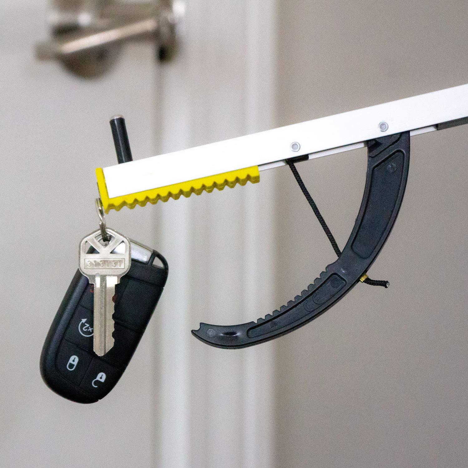 HealthSmart DMI Reacher Grabber Tool for Elderly, Disabled or After Surgery Recovery, Claw Grabber, Reaching Assist Tool, Trash Picker, Hand Gripper, Arm Extension, 26 Inches, Non Folding, Magnetic Claw