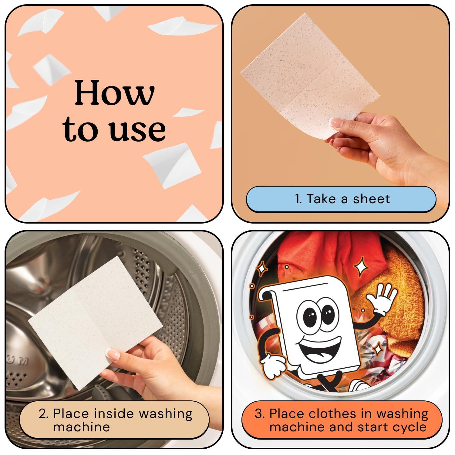 Freddie Freddie Laundry Detergent Sheets - Frosty Mountain Scent - 60 Loads (30 Sheets) - Concentrated Eco Friendly Liquid-less Strips