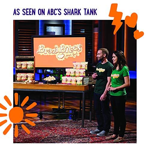 Brazi Bites Brazi Bites Gluten-Free Brazilian Cheese Bread: Garlic Asiago | Vegetarian Frozen Bread Snacks | Soy-Free | No Artificial Ingredients | No Preservatives | 11.5 oz. pouches (4-pack)