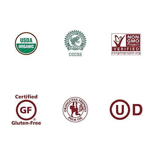 Justin's Nut Butter, Milk Organic Chocolate Peanut Butter Cups, 10 Count (Pack of 12)