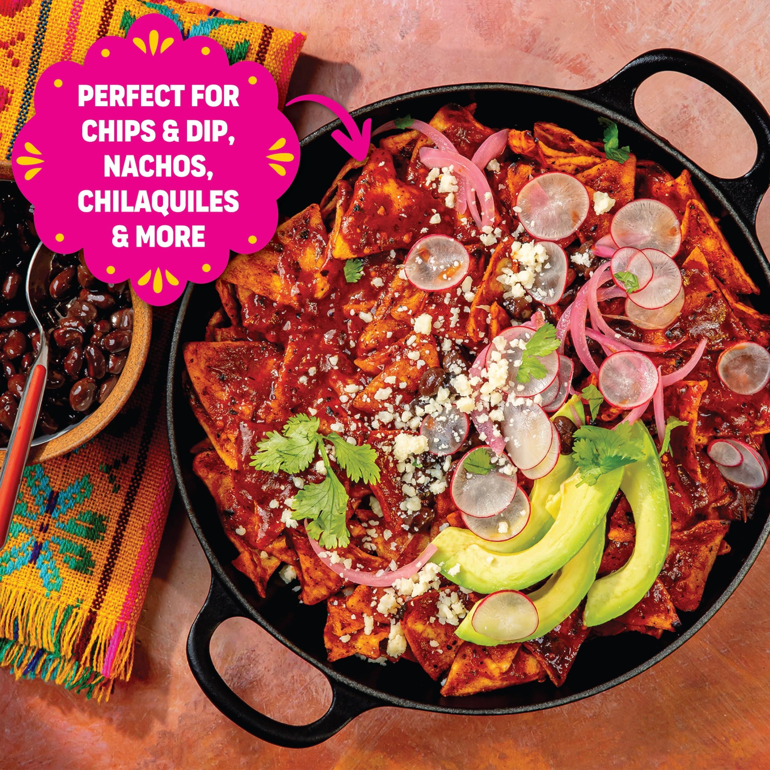 SOMOS SOMOS Cuatro Chiles Medium Salsa - Authentic Mexican Flavor & Trusted Quality Gluten Free, Non-GMO & Vegan - Perfect for Chip Dip, Tacos & Tostadas | 12 oz Jar (Pack of 6)