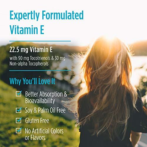 Nordic Naturals Nordic Naturals Vitamin E Complex, Unflavored - 30 Soft Gels - 6 Forms of Vitamin E for Antioxidant Support - Cellular Protection - Non-GMO - 30 Servings