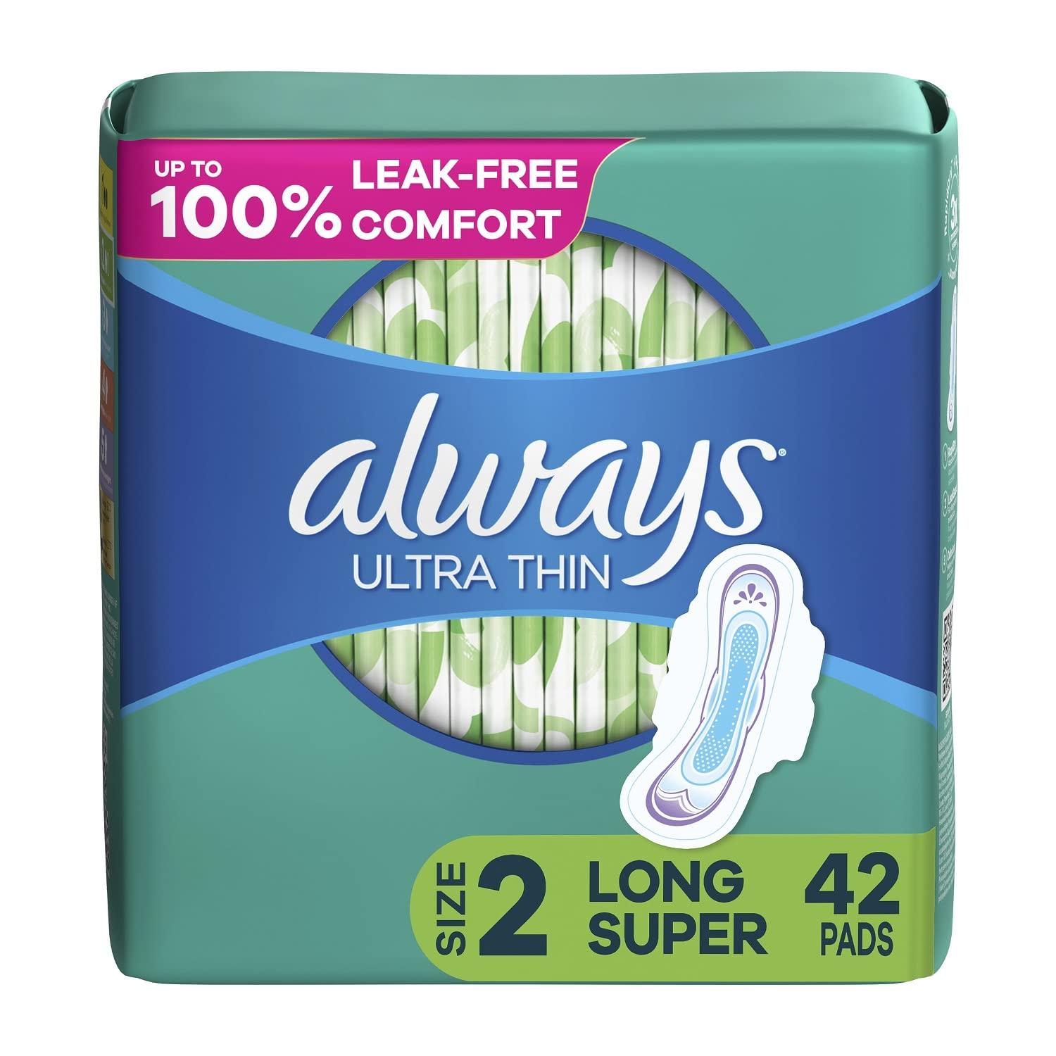 Always Always Pads Super w/Flexi-Wings, Unscented