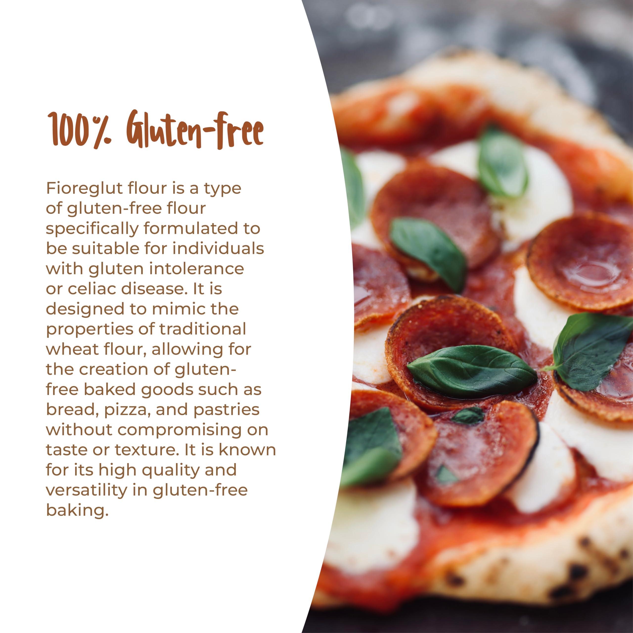 Antimo Caputo Antico Molino Napoli Antimo Caputo Pizza Flour, Gluten Free, 2.2 Pound (Pack of 4)