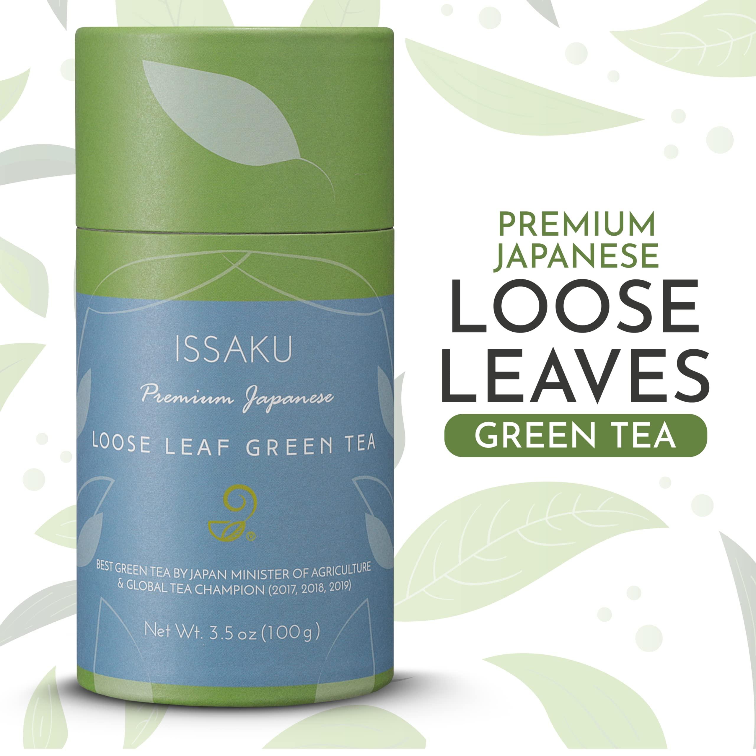 JAPANESE GREEN TEA CO. HARVESTED WITH IN JAPAN Issaku, Gokuzyo Aracha and Teabag Tea Set from Japanese Green Tea Co – Premium Japanese Green Tea Assortment – Non-GMO, Delicate Flavor - Ideal for Tea Lovers