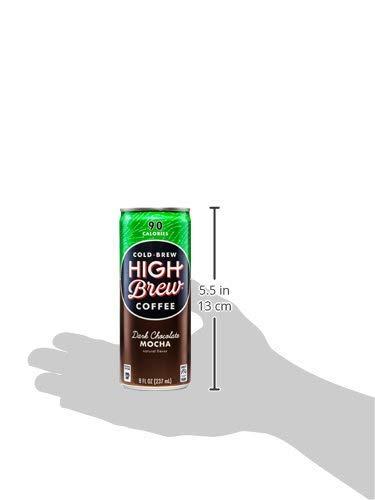 High Brew Coffee High Brew Coffee - Dark Chocolate Mocha - 8oz.(Pack of 20)