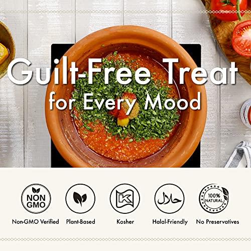 Casablanca Market Casablanca Market Harissa Gourmet Hot Sauce –Harissa Sauce – Moroccan North African Spice Best Hot Sauce Gift Harissa Seasoning – Harissa Spice Red Hot Sauce – Harissa Paste Hot Sauces (10.5oz)