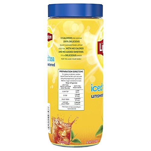 Lipton Lipton Unsweetened Iced Tea, Mix, 30 qt
