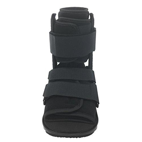 OTC OTC Short Leg Cast Low Top Walker Boot, Black, Large/Short