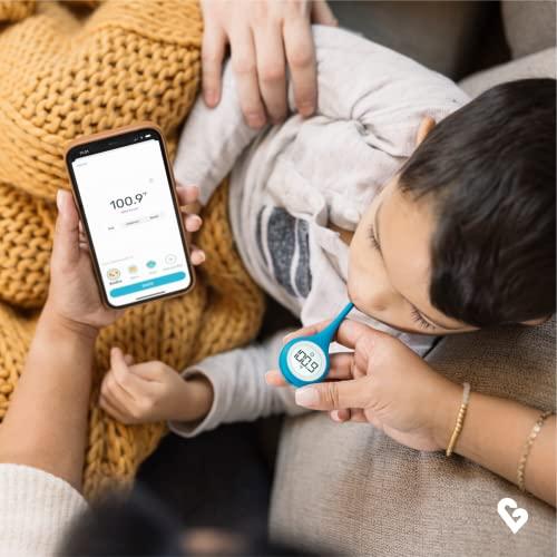 Kinsa Kinsa QuickCare Smart Digital Thermometer - Medical Termometro FDA Cleared