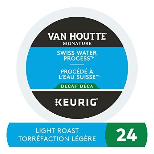 Van Houtte Van Houtte Swiss Water Decaf Fair Trade Organic Light Roast K-Cups, 24-Count