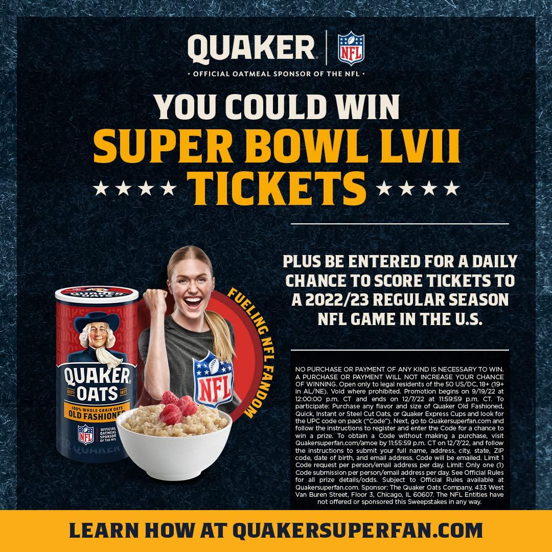 Quaker Quaker Instant Oatmeal, Fiber & Protein 3 Flavor Variety Pack, Individual Packets, 8 Count (Pack of 4)