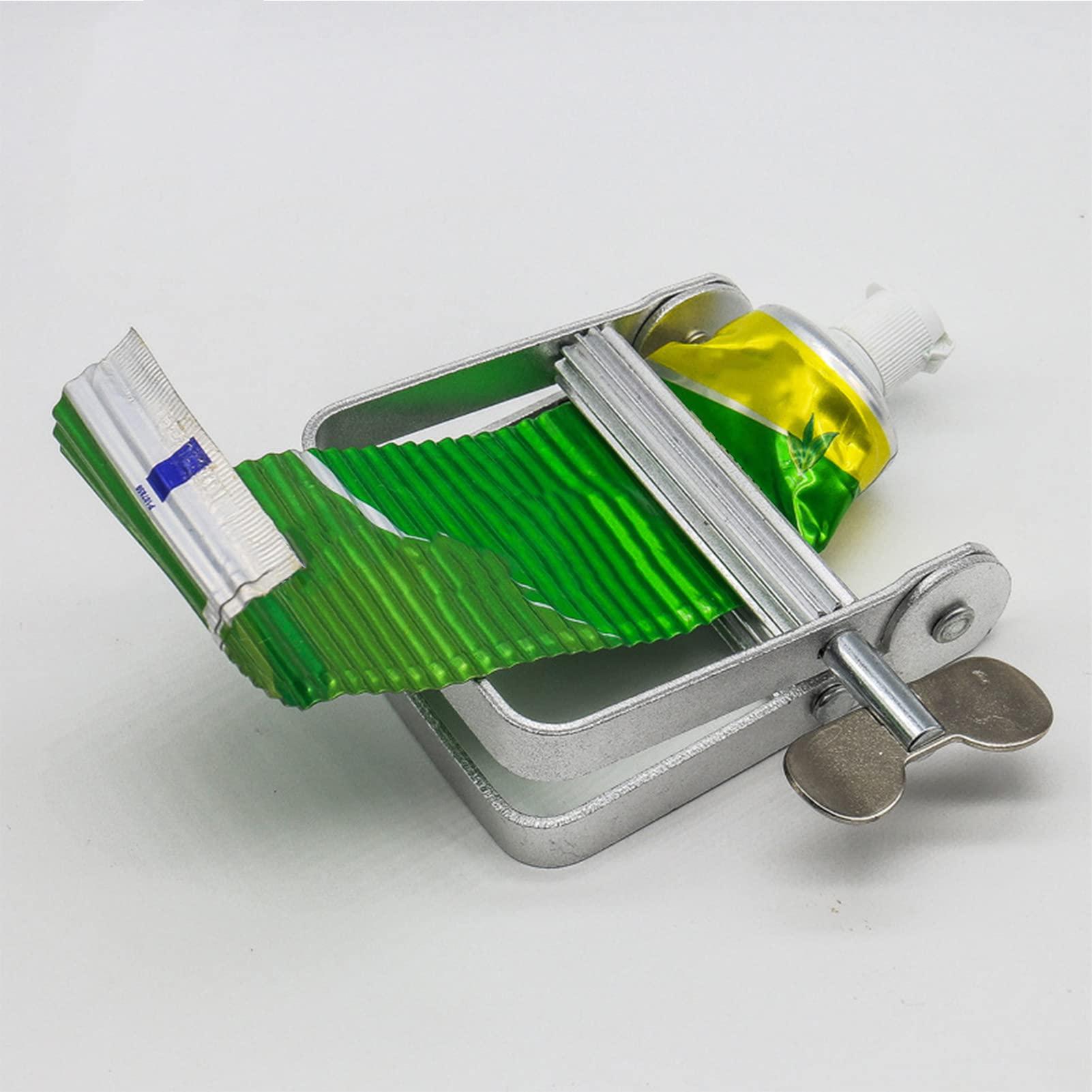 Naroote Toothpaste Squeezer Tube Roller, Multifunctional Metal Toothpaste Tube Squeezer Paint Tube Wringer Tooth Pastetooth Paste Squeeze for Artist, Hair Salon, Painter