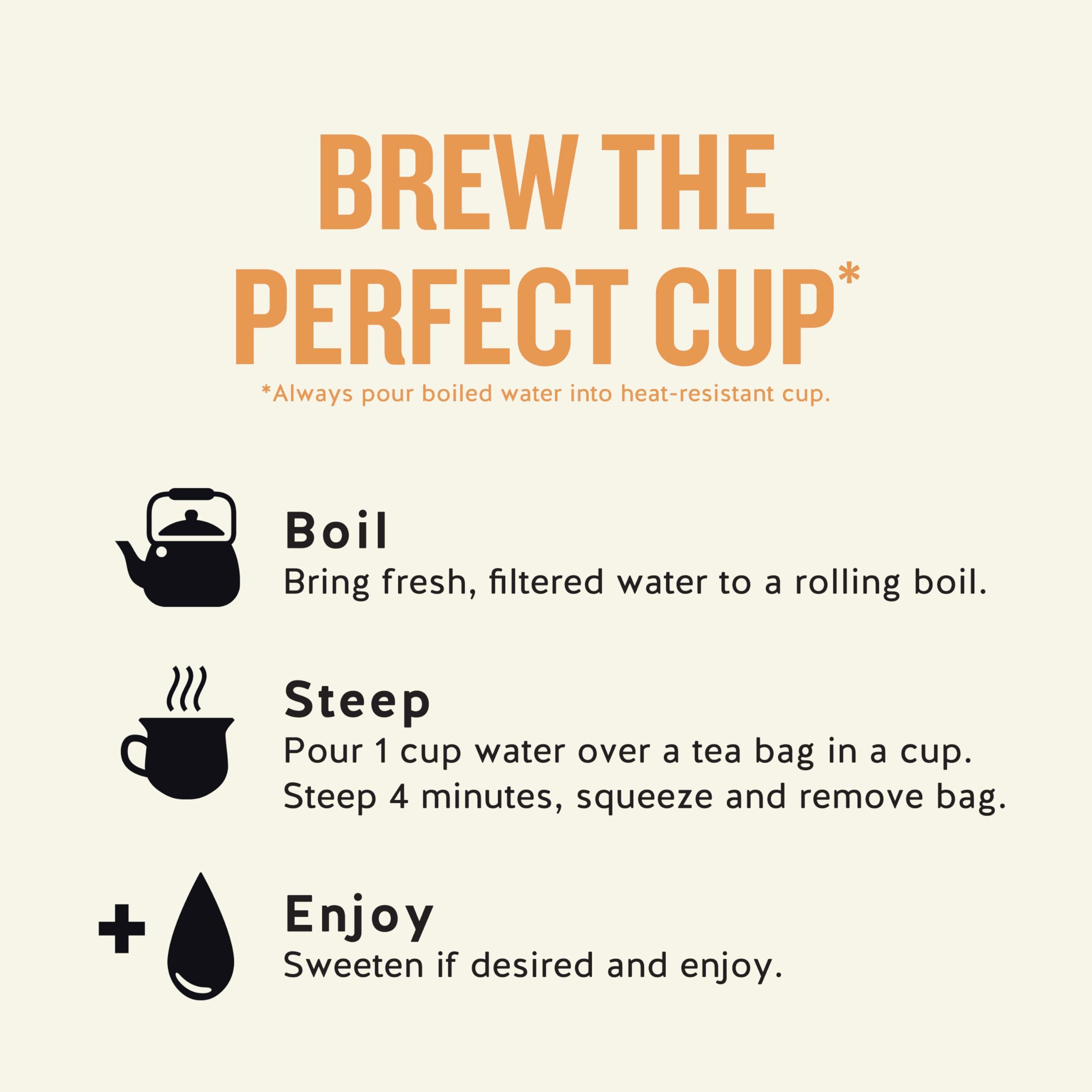 Celestial Seasonings Celestial Seasonings Sleepytime Herbal Tea, Peach, Caffeine Free Sleep Tea, 20 Tea Bags Per Box (Pack of 6)