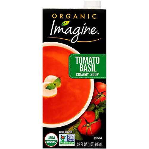 Imagine Organic Soup Imagine Organic Soup Variety Pack: Super Greens, Sweet Pea, Creamy Garden Tomato, Creamy Butternut Squash, 32 ounce (Pack of 4)