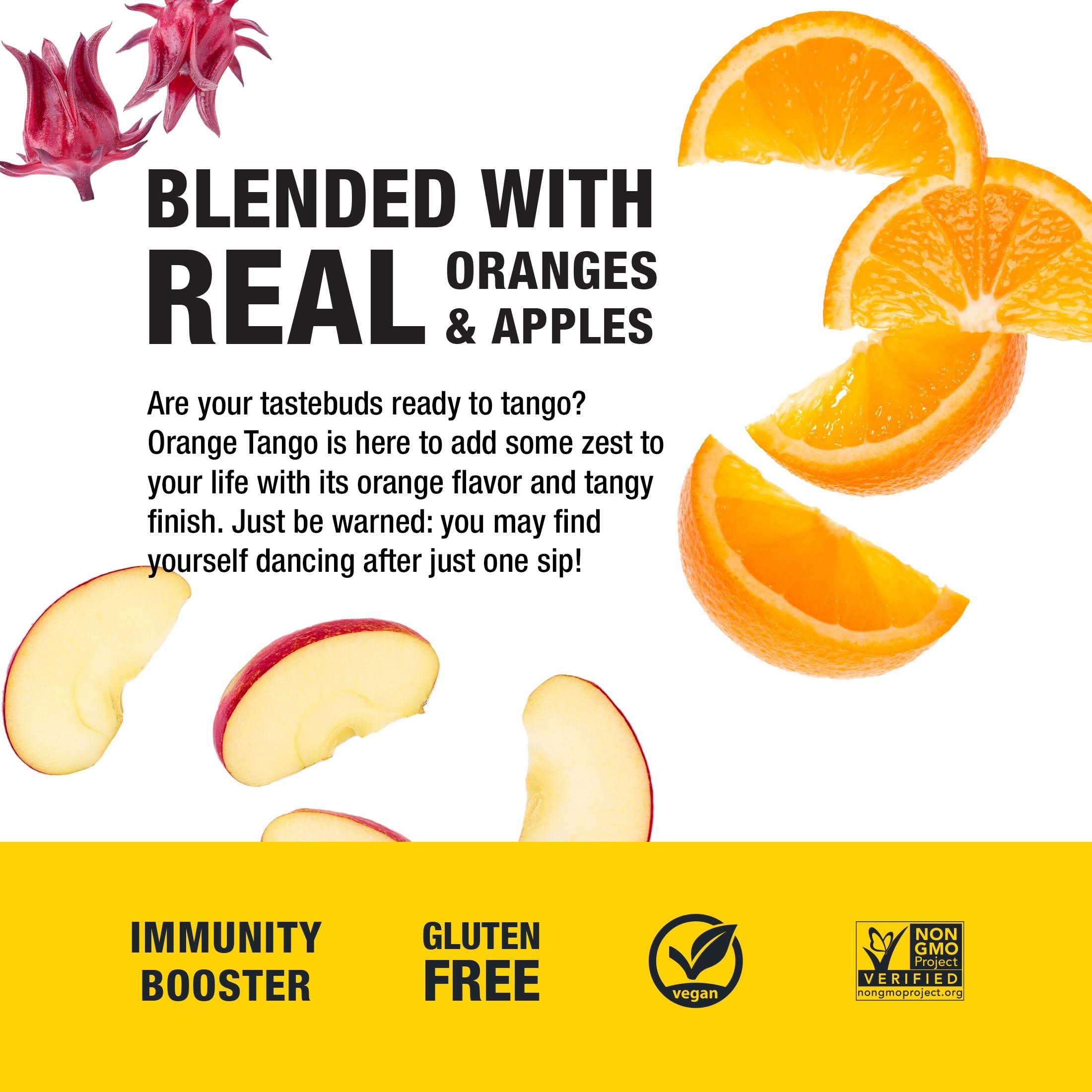 Tiesta Tea Tiesta Tea - Orange Tango | Orange Hibiscus Herbal Tea | Premium Loose Leaf Tea Blend | Non-Caffeinated Fruit Tea | Make Hot or Iced & Up to 25 Cups | Made w/Natural Ingredients, 2oz Resealable Pouch