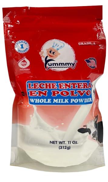 Yummmy Whole Milk Instant Powder 11 0z, Kosher certified, Halal certified, Product of USA
