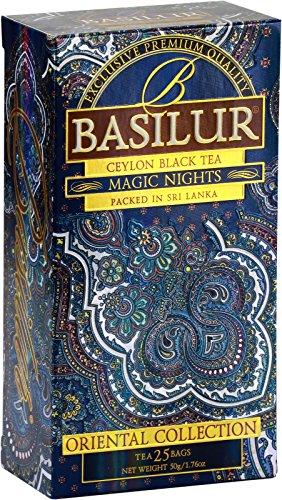 Basilur Basilur "Magic Night" Orintal Tea collection Black Tea , 25 Count String & Tag