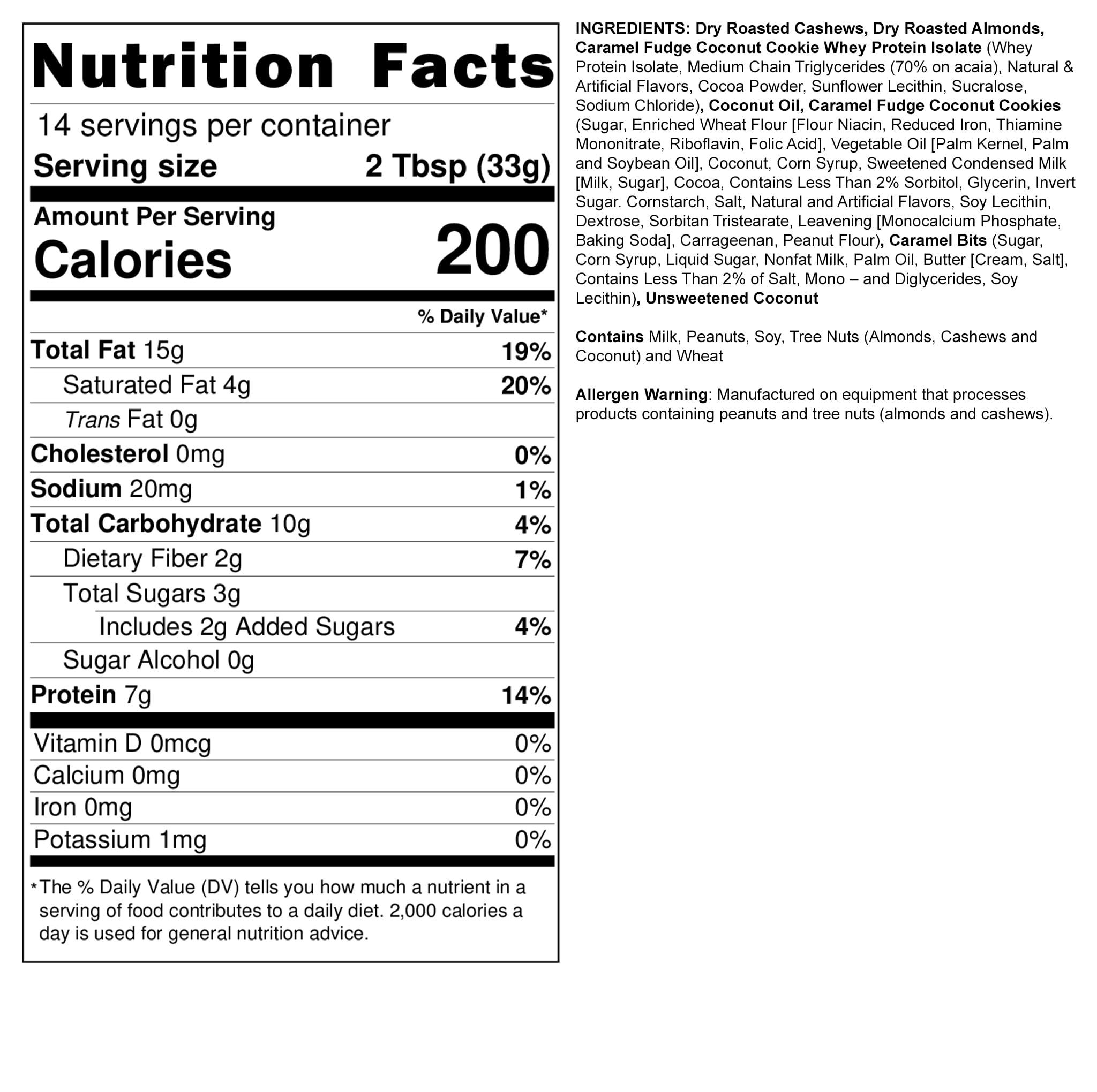 FIt Butters FIt Butters Salted Caramel Pretzel Peanut Butter Spread, Added Protein and Coconut Oil, Low Carb, Low Sugar, Complete Protein Dessert Flavored Nut Butter