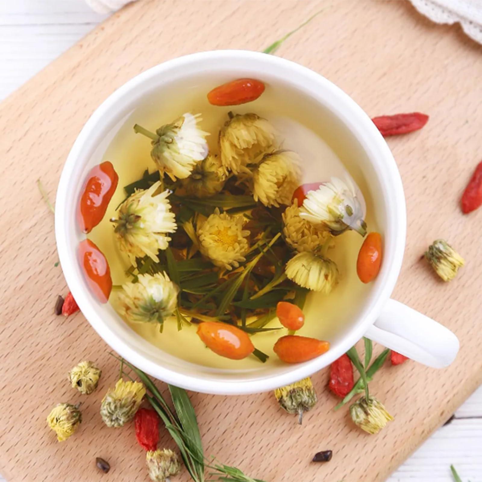 SIRDIKA Dandelion Wolfberry Tea - Supports Kidneys & Liver Health with a Natural Blend of Seven Herbal Ingredients 120g Per Pack