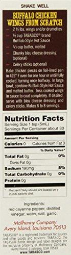 TABASCO Tabasco Brand, Hot Pepper Sauce, Buffalo Wing Style, 5oz Bottle (Pack of 3)