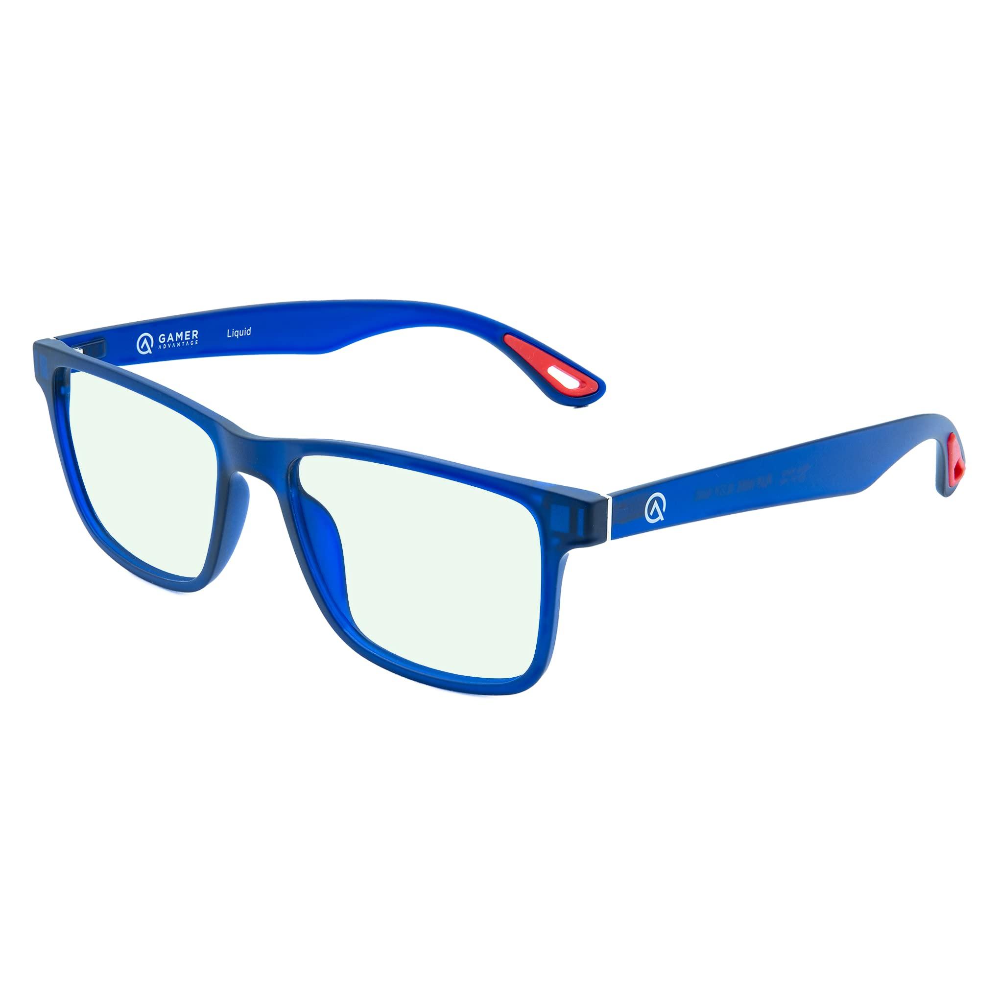 Gamer Advantage Gamer Advantage Blue Light Glasses - Lightweight, Stylish Gaming Glasses With Blue Light Blocking Lens Technology - (Inferno)