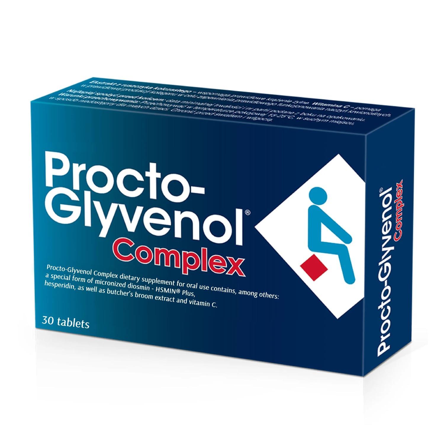 Generic Generic Procto-Glyvenol Complex 300mg 30 Tablets, White