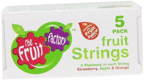 GroceryLand Fruit Factory Strawberry, Apple and Orange Fruit Strings 100 g (Pack of 5)