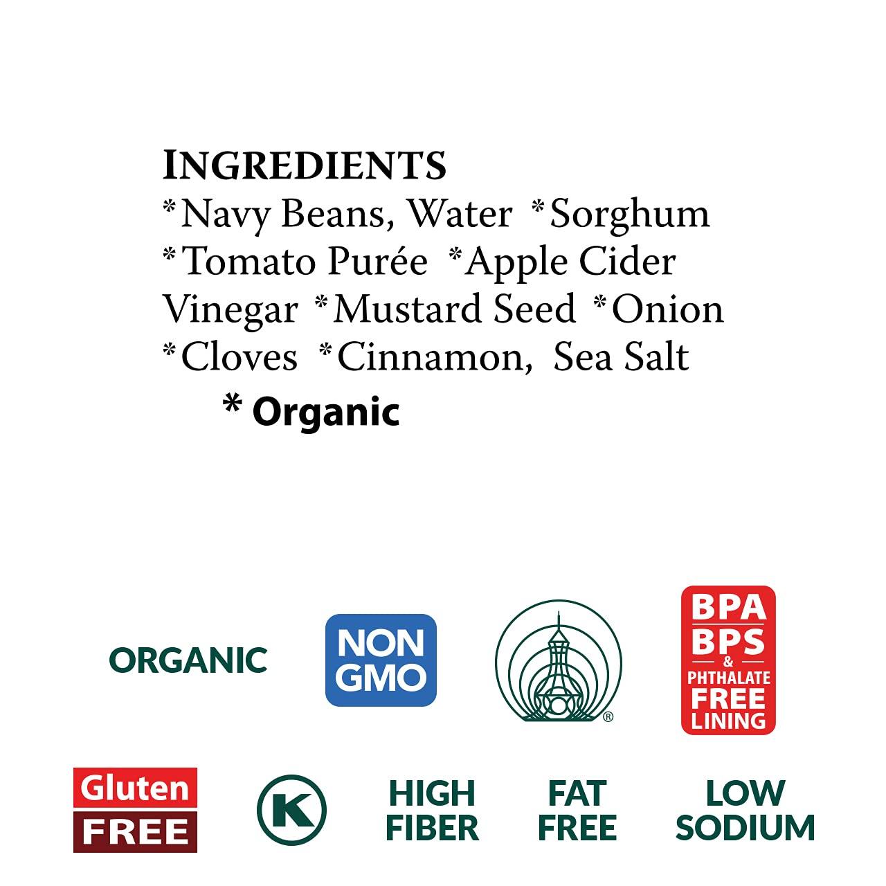 Eden Eden Foods Organic Baked Beans with Sorghum and Mustard, 15 oz