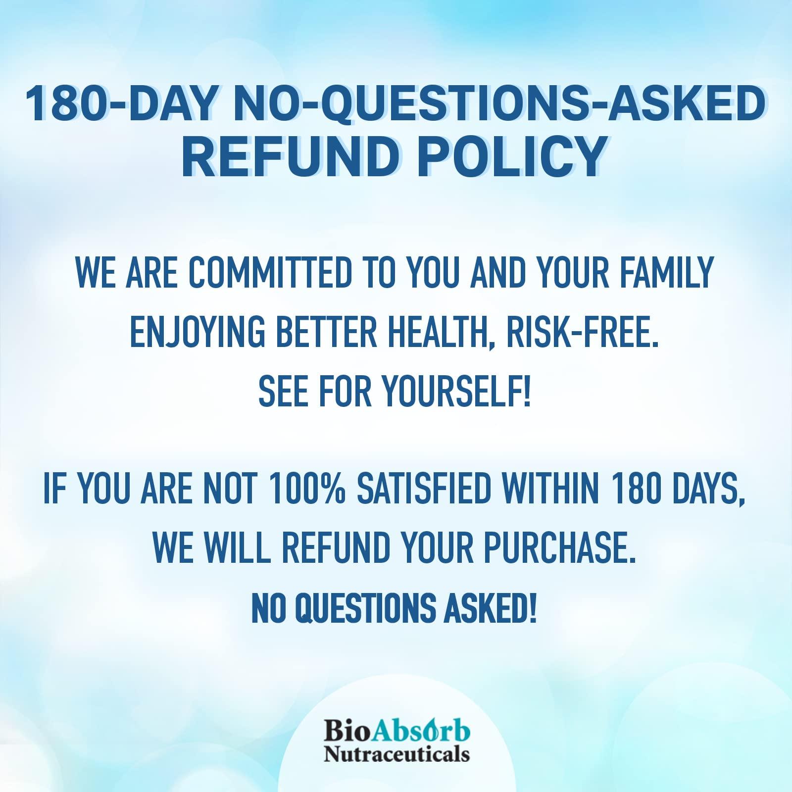 Bio Absorb Nutraceuticals Bio Absorb Nattokinase Supplement 180 Caps - Serrapeptase Enzyme 60 Caps Bundle