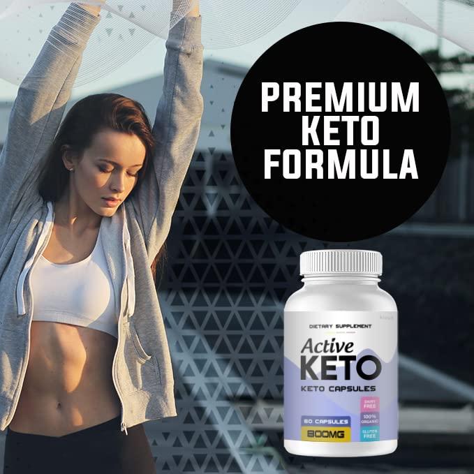 kivus kivus Active Keto - Active Keto Capsules (3 Pack, 180 Capsules)